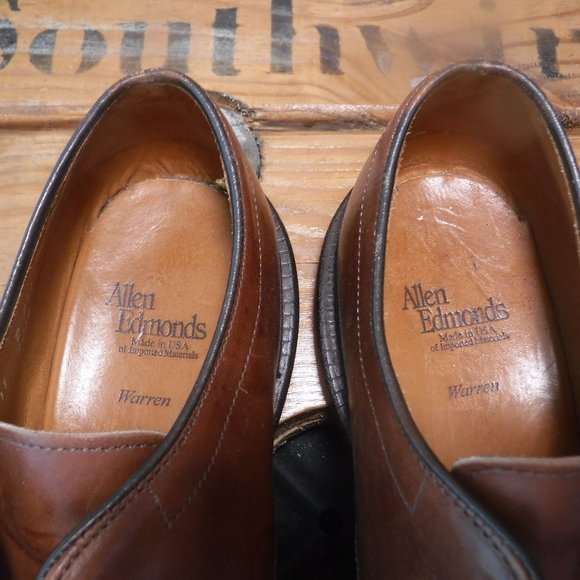 Allen Edmonds Brown Leather Mens Size 11 main image 7